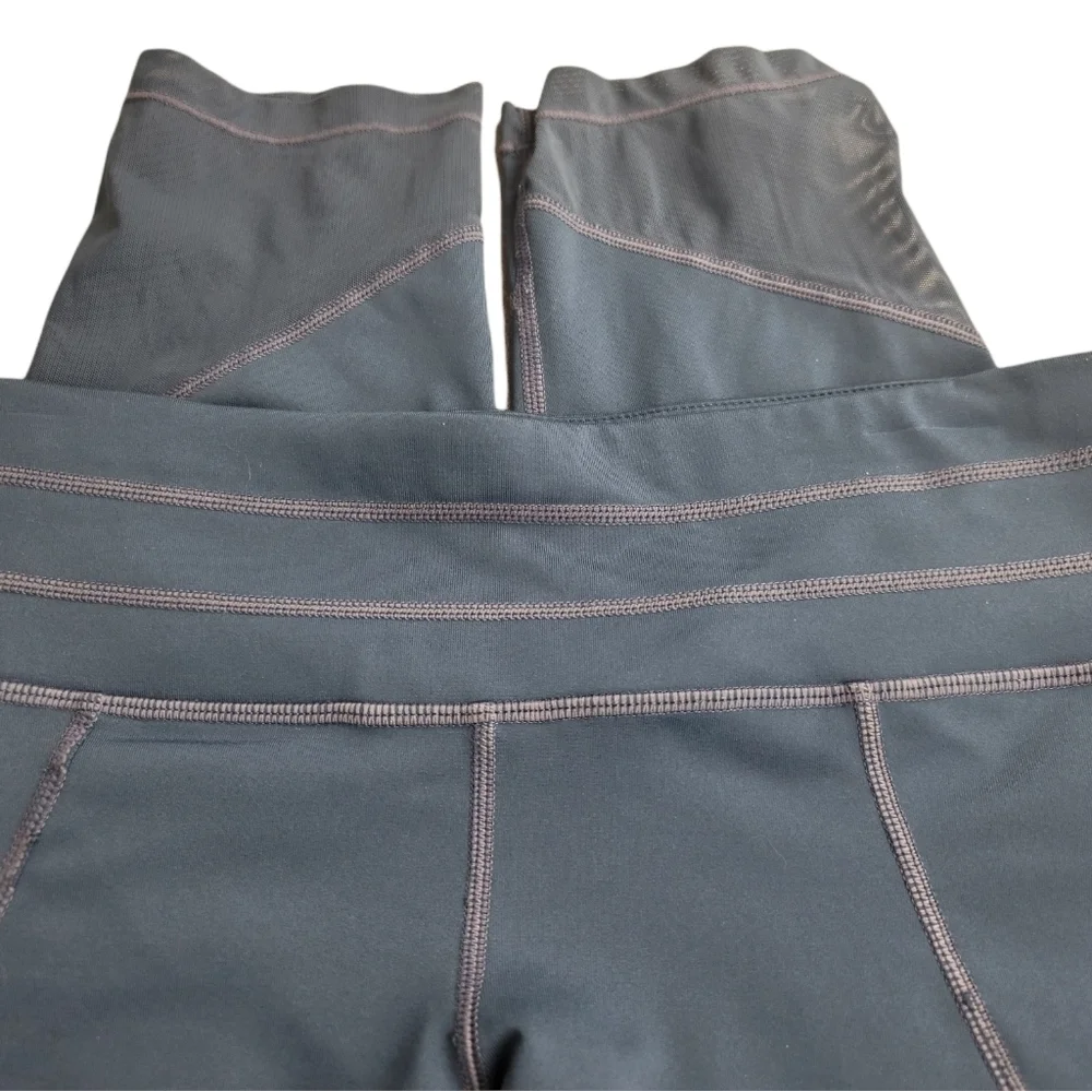 Athleta Blue High Waist Mesh Athletic Joggers‎ Women’s Size Small